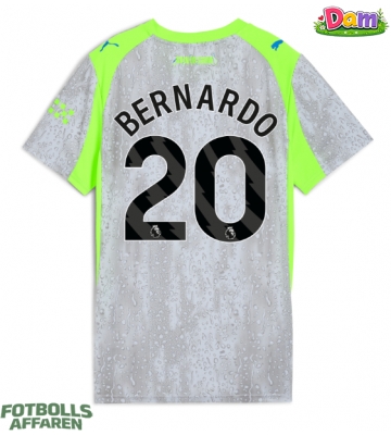 Manchester City Bernardo Silva #20 Tredje Tröja Kvinnor 2025-26 Kortärmad
